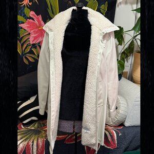 Maincoats by London Fog, Charly Lined Trench Coat, Beige, 14 Regular